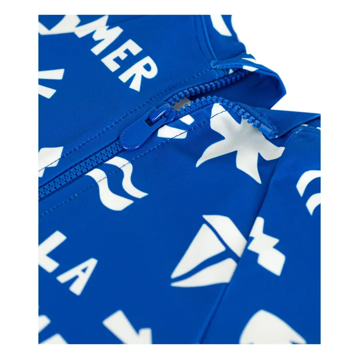 T-Shirt Anti-Uv Baie Fibres Recyclées | Bleu- Image produit n°2