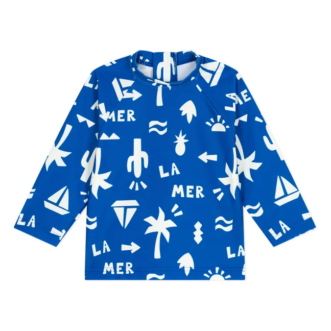 T-Shirt Anti-UV Bay Recycled Fibres | Blau