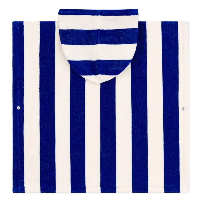 Capa de baño de rayas | Azul