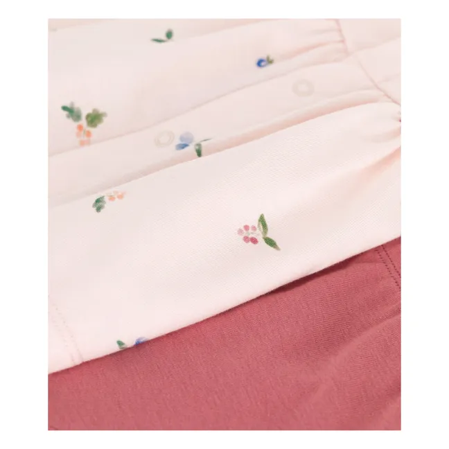 Ensemble Blouse et Short Barjo Coton Bio | Rose pêche