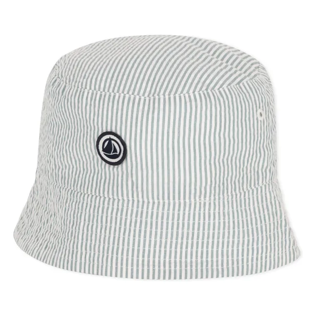 Striped Organic Cotton Bob | Green