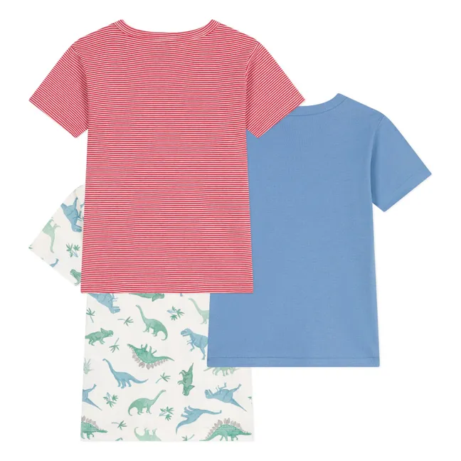 Lote de 3 camisetas de algodón ecológico Nido | Verde