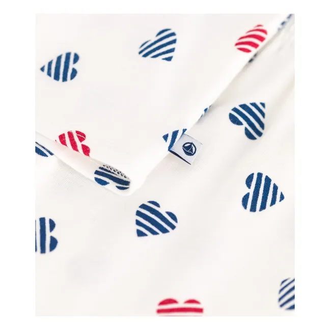 Pyjashort Barlotte Organic Cotton | White
