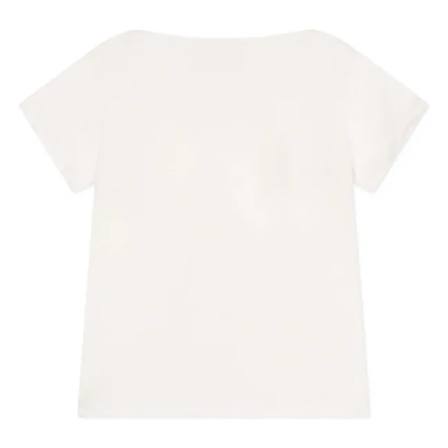 Maglietta Bibala in cotone biologico | Bianco