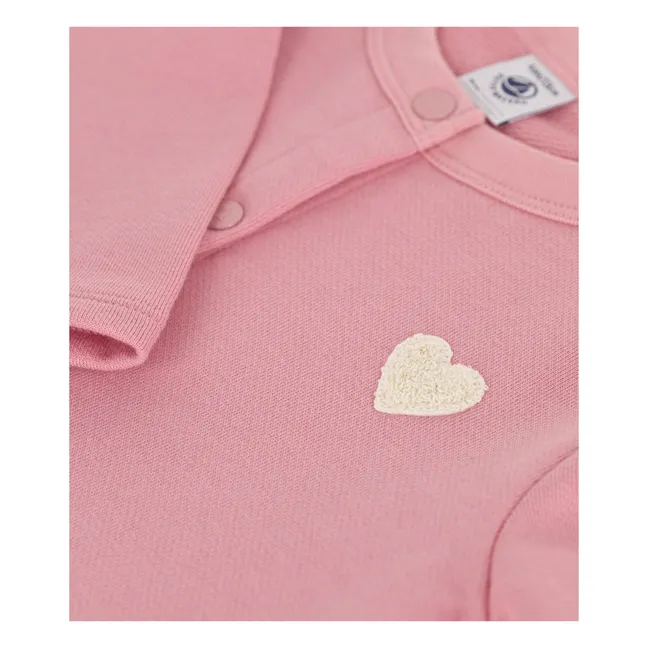 Gilet Binette in pile biologico | Rosa
