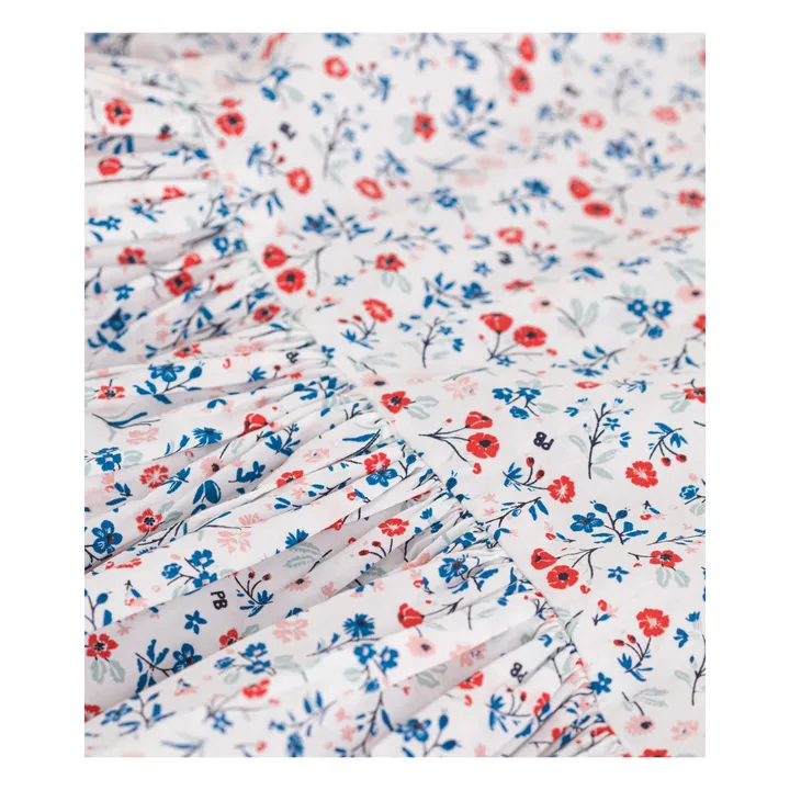Bolivia Organic Cotton Poplin Dress | White- Product image n°2
