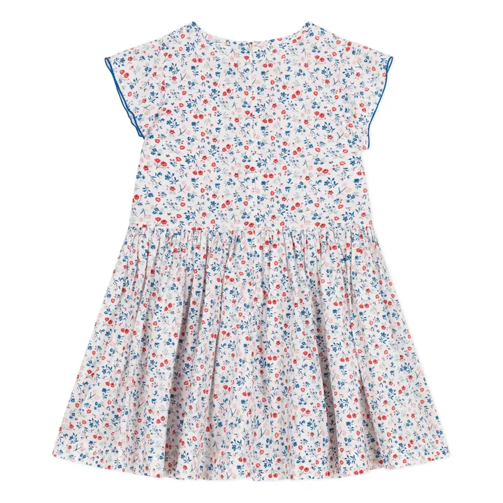 Bolivia Organic Cotton Poplin Dress | White- Product image n°1