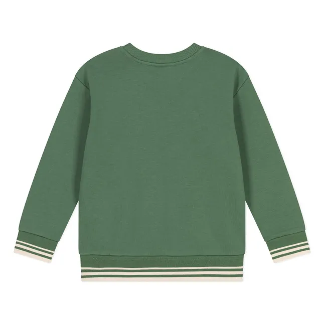 Sudadera Bobito de algodón orgánico | Verde