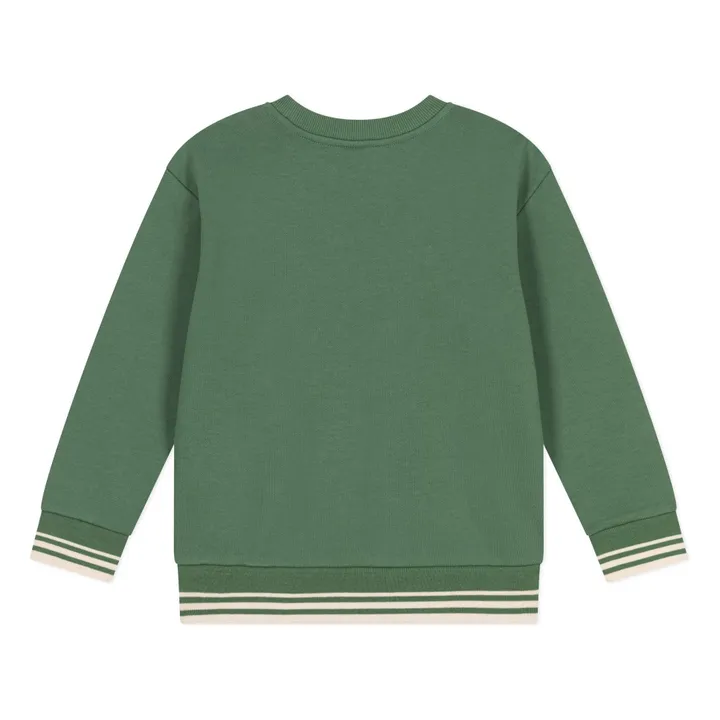 Sweatshirt Bobito Bio-Baumwolle | Grün- Produktbild Nr. 1