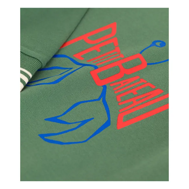 Sudadera Bobito de algodón orgánico | Verde