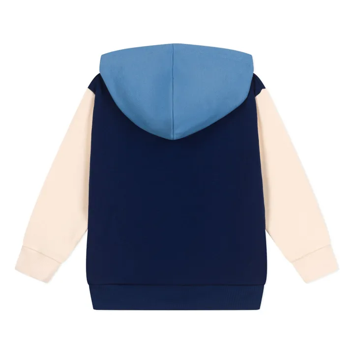 Hoodie Brave Coton Bio | Bleu marine- Image produit n°2