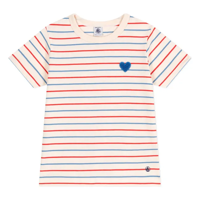 T-Shirt Breathy Coton Bio | Crème