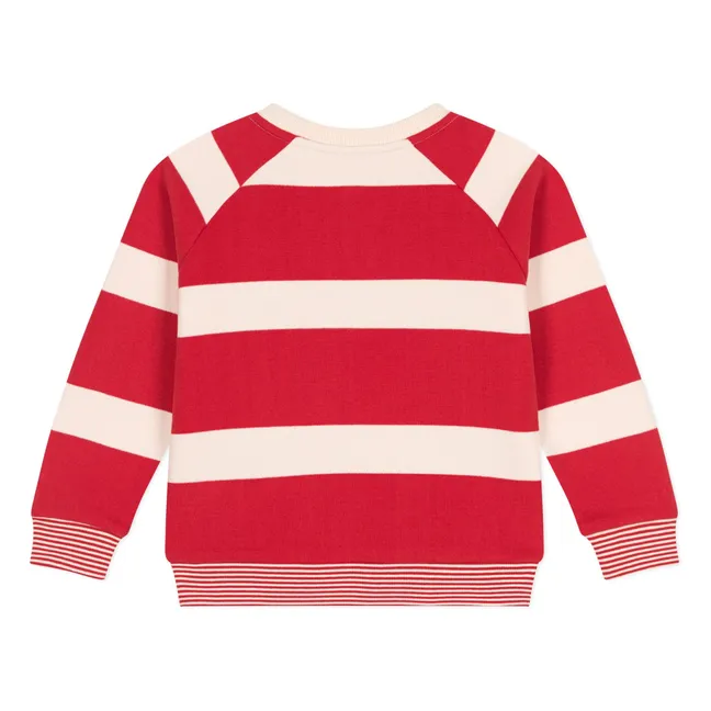 Felpa in cotone biologico Bilini | Rosso