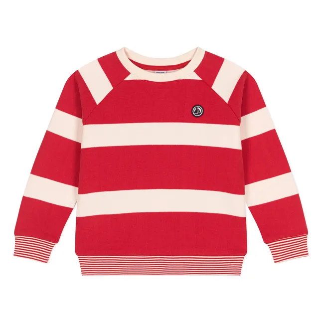 Felpa in cotone biologico Bilini | Rosso