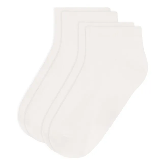 Set of 2 Socks | White