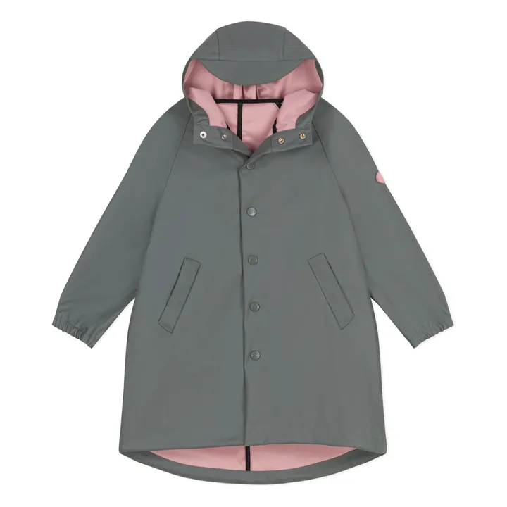 Bonvent Waxed Coat | Grey- Product image n°0