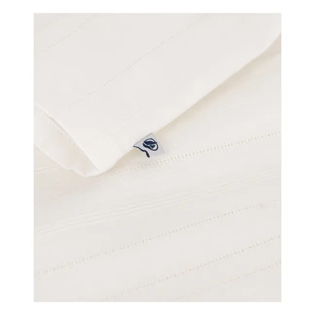 Blouse Bichou Popeline Coton Bio | Blanc
