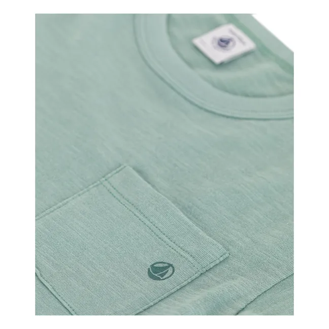 Camiseta de algodón ecológico Bonde | Verde