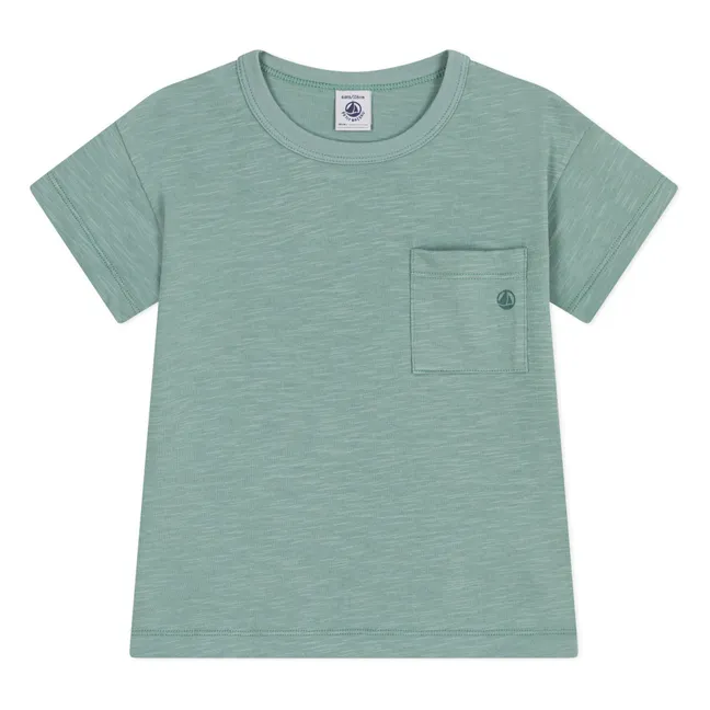 Camiseta de algodón ecológico Bonde | Verde
