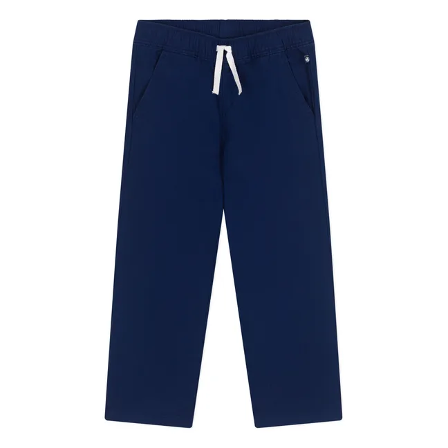 Chino-Hose Baska Bio-Baumwolle | Navy