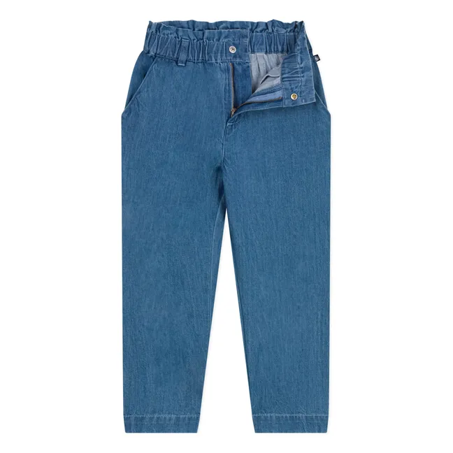 Jean Bilou Coton Bio | Bleu