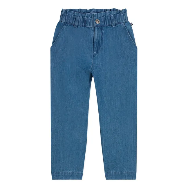 Jean Bilou Coton Bio | Bleu
