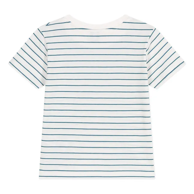 T-Shirt Biru Bio-Baumwolle | Weiß
