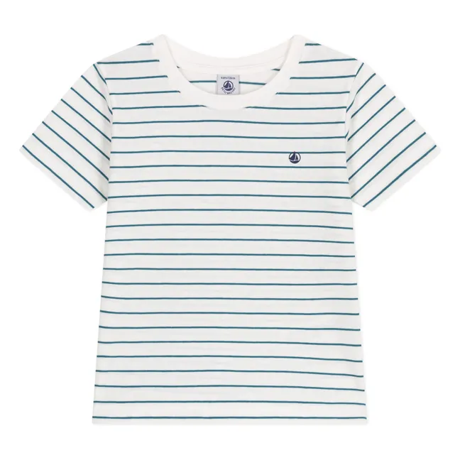 T-Shirt Biru Bio-Baumwolle | Weiß