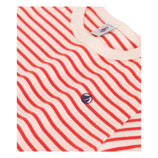 Camiseta Brandon de algodón orgánico | Crema