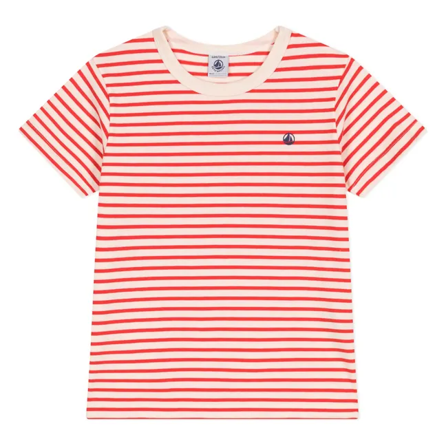 Camiseta Brandon de algodón orgánico | Crema