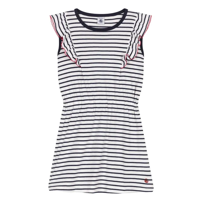 Vestido Blandina de algodón orgánico | Crudo