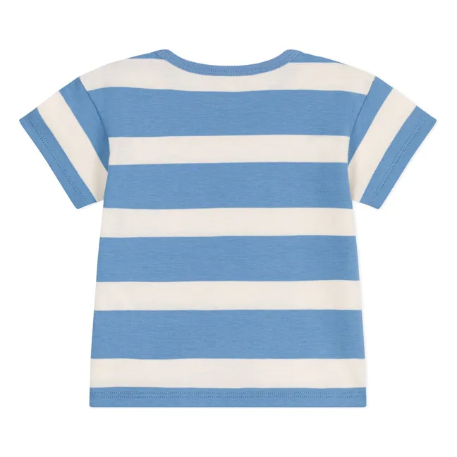 T-Shirt Barcus Coton Bio | Bleu
