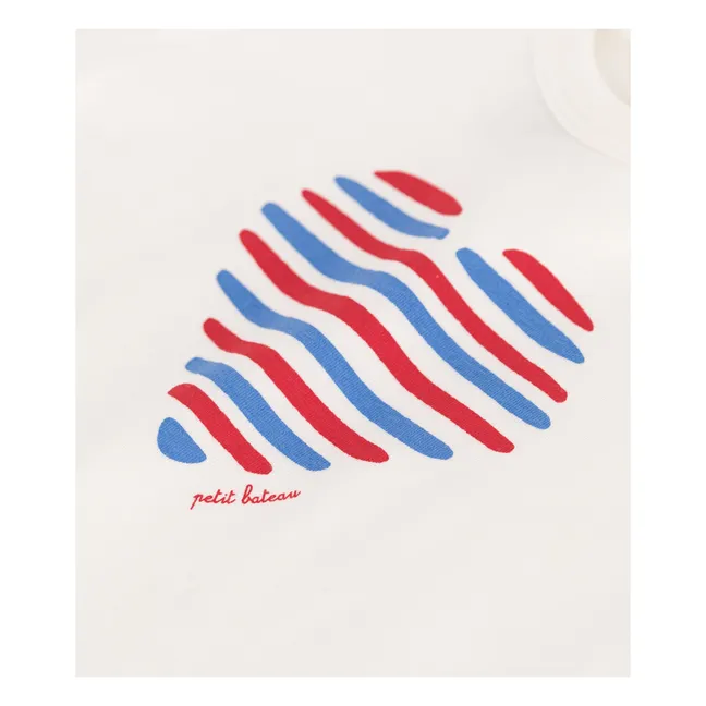 Barlay Heart Organic Cotton T-Shirt | White