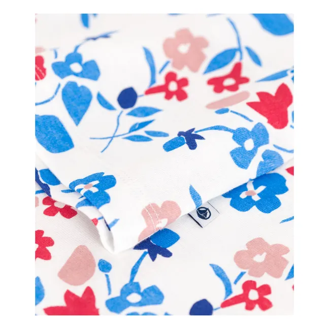 Pijama de algodón ecológico Bresilou | Blanco