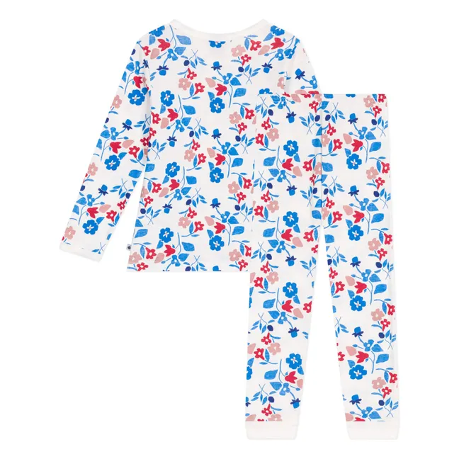 Pijama de algodón ecológico Bresilou | Blanco