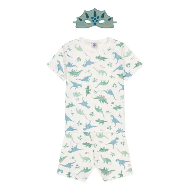 Pyjama Brieuc Bio-Baumwolle | Seidenfarben