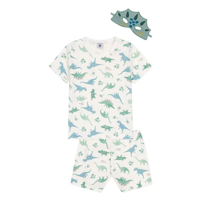 Pyjama Brieuc Bio-Baumwolle | Seidenfarben
