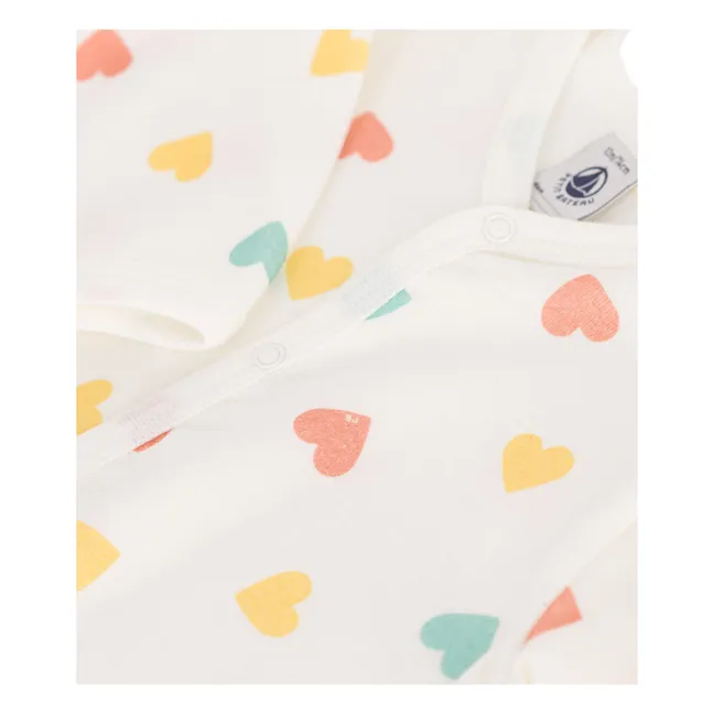 Pijama Bay de algodón ecológico | Blanco