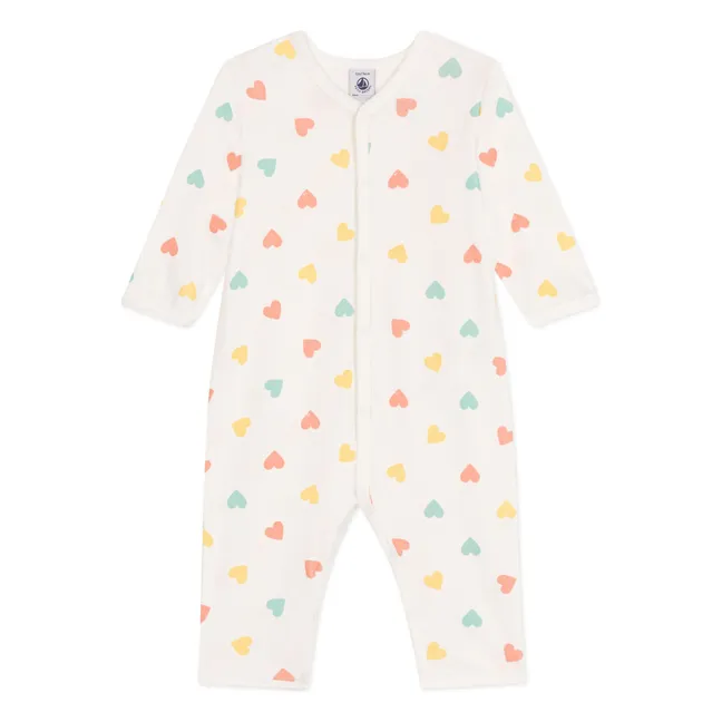 Pijama Bay de algodón ecológico | Blanco