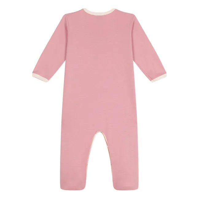 Pijama Berny Feet Algodón orgánico | Rosa