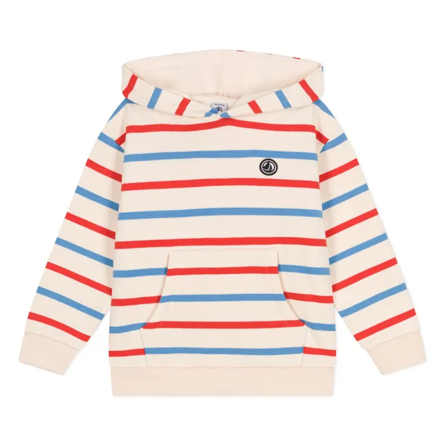 Sudadera con capucha BorneoAlgodón orgánico | Crema