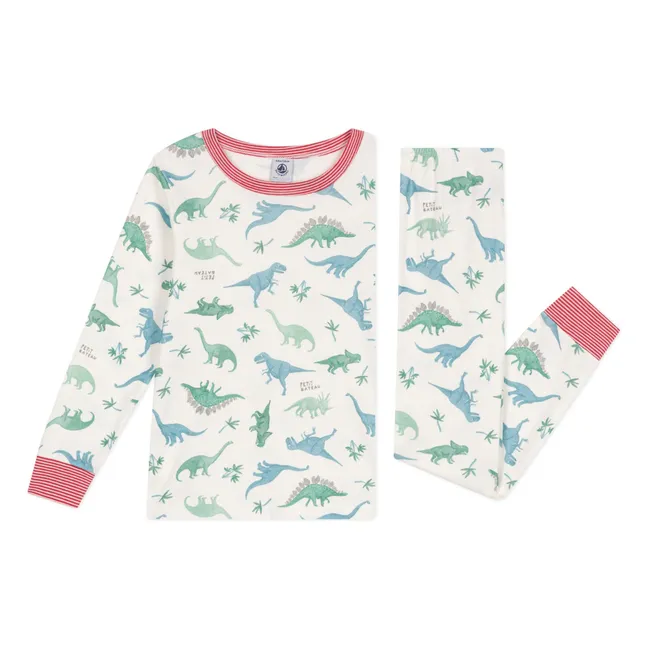 Pyjama Britain Coton Bio | Ecru