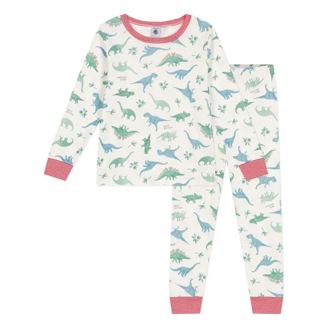 Pyjama Britain Coton Bio | Ecru