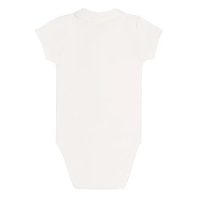 Body de algodón ecológico Banko | Blanco