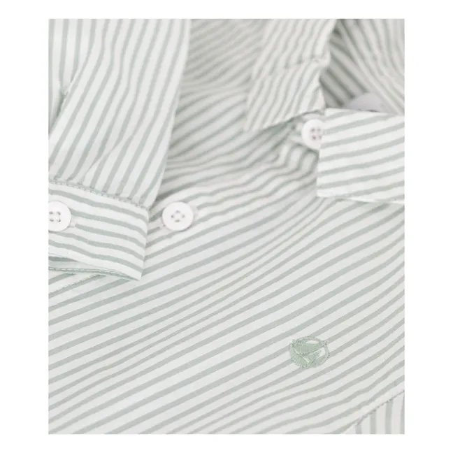 Camicia in cotone biologico Bertrand | Salvia