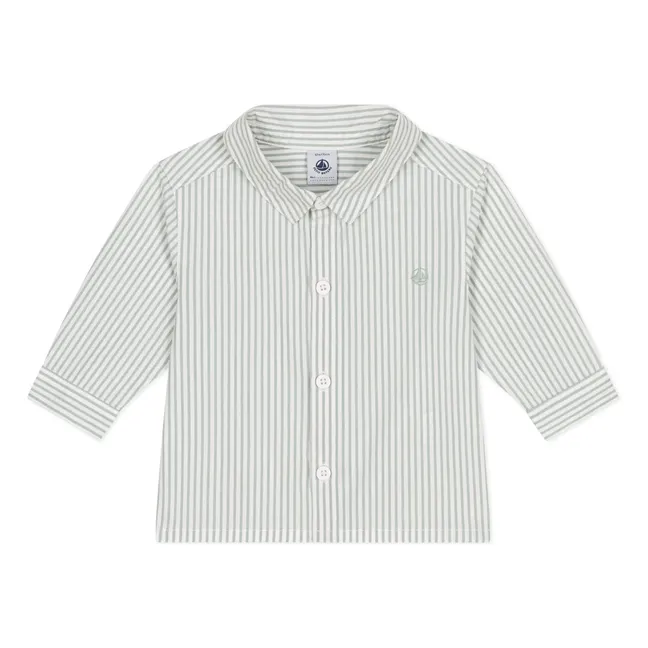 Camicia in cotone biologico Bertrand | Salvia