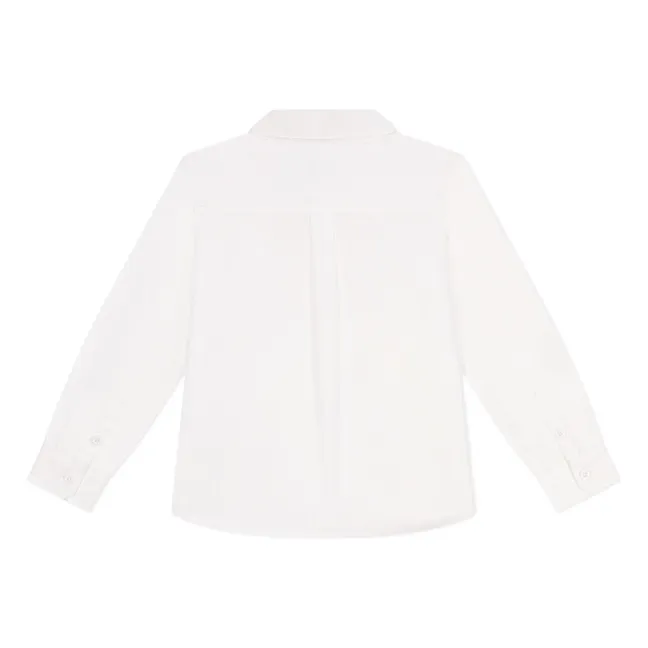 Camisa Beyond de algodón orgánico | Blanco