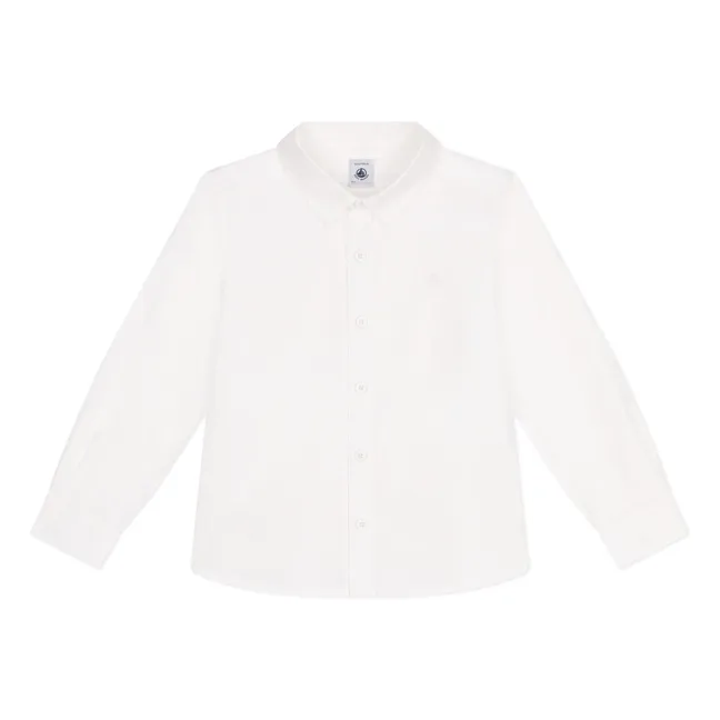 Camisa Beyond de algodón orgánico | Blanco