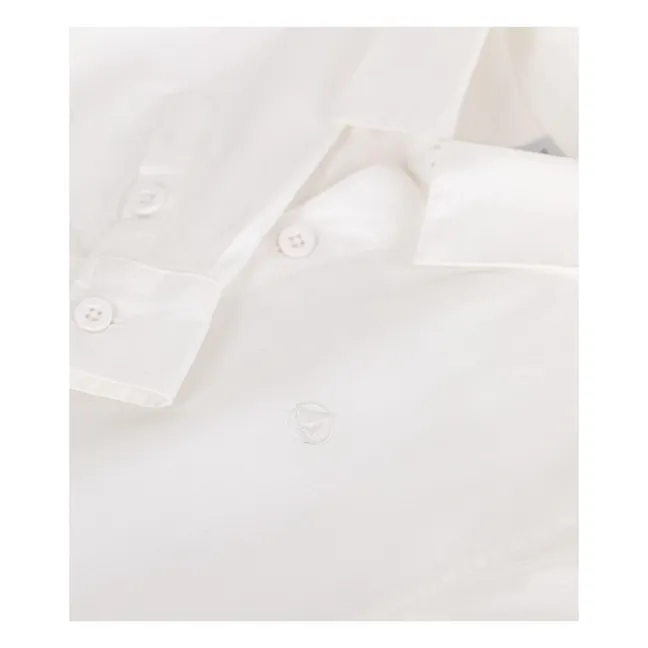 Camisa Beyond de algodón orgánico | Blanco