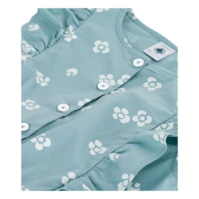 Combishort Boncapa Popeline Coton Bio | Sauge